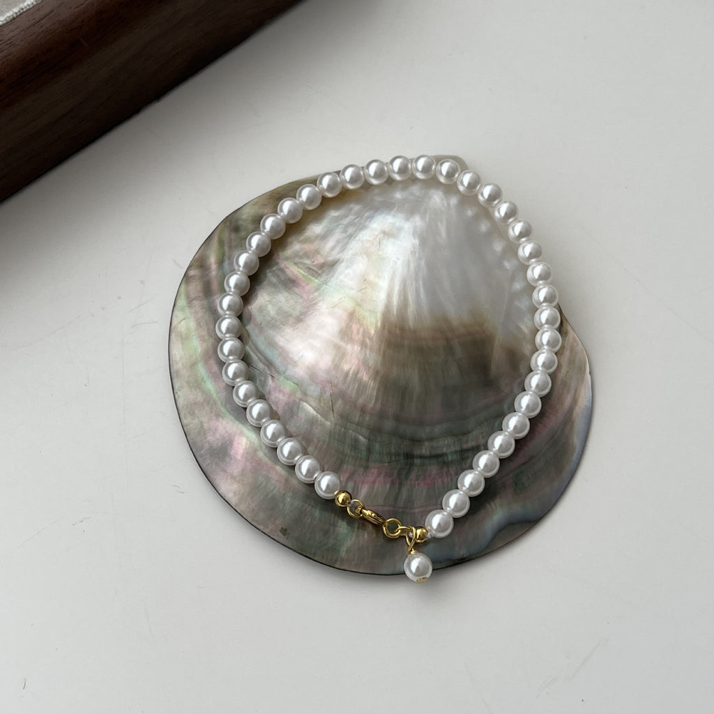 925 sterling silver pearl bracelet