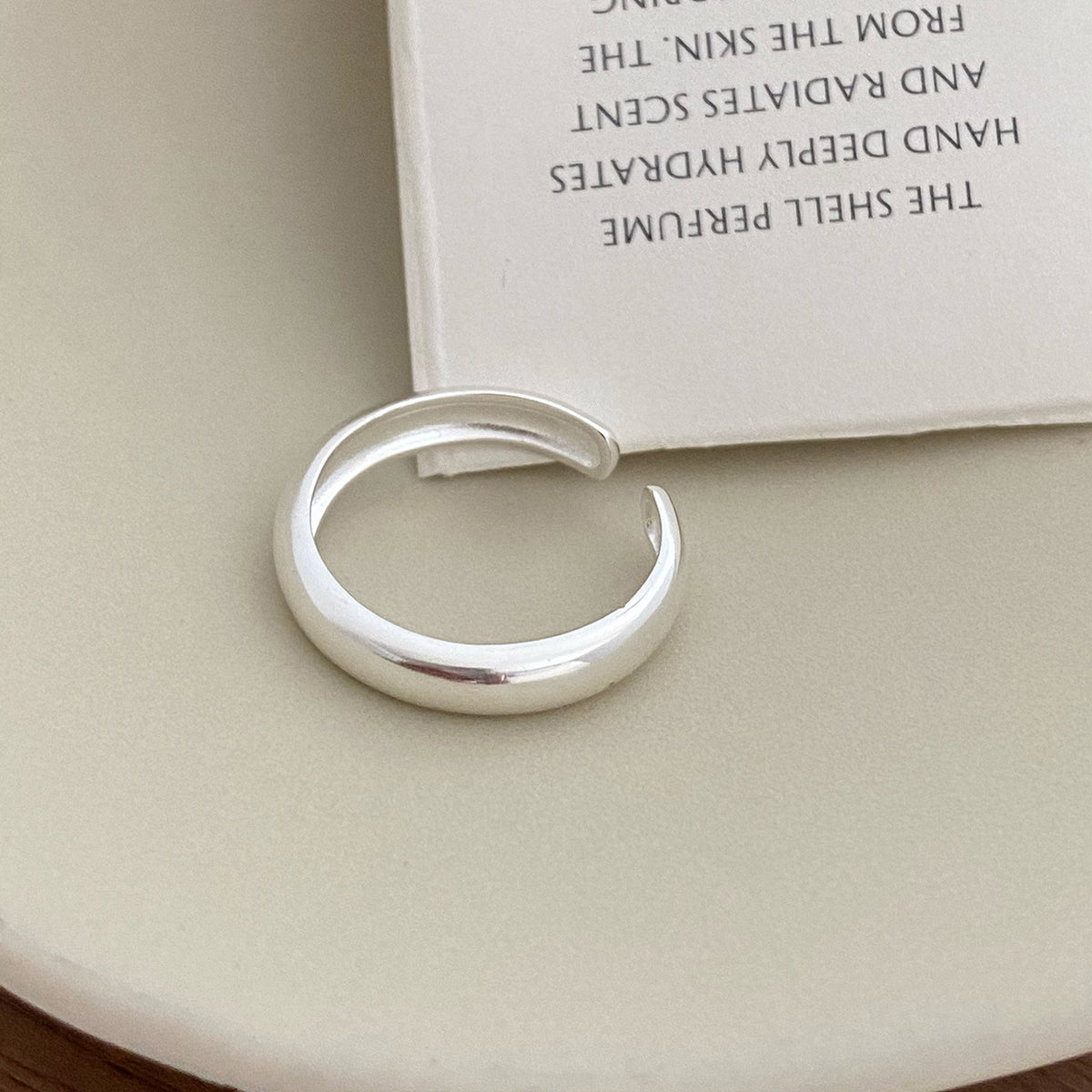925 sterling silver open ring