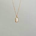 925 sterling silver shell pendant necklace