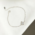 S925 sterling silver shell bracelet