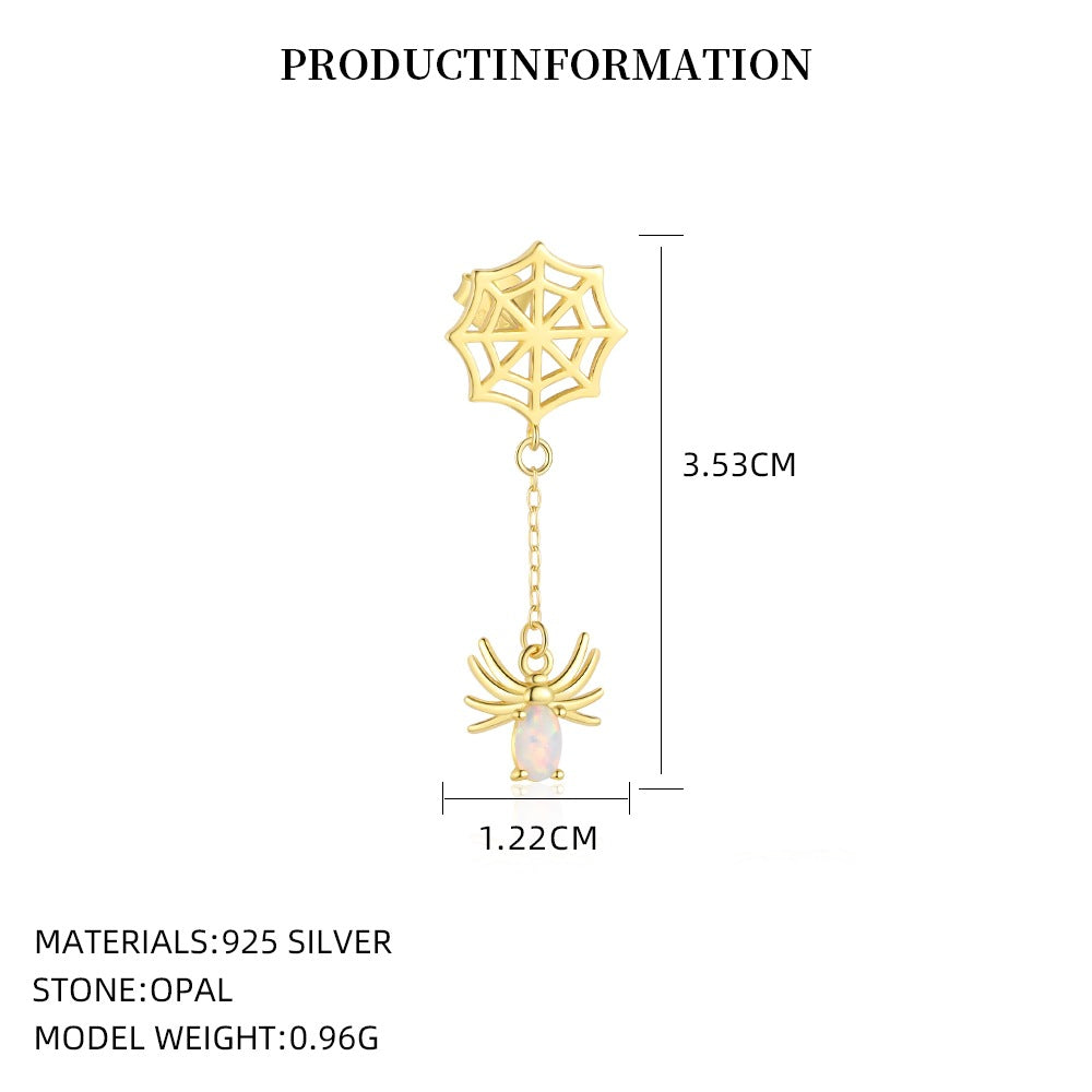 S925 Sterling Silver Cubic Zirconia Stud Earring Set