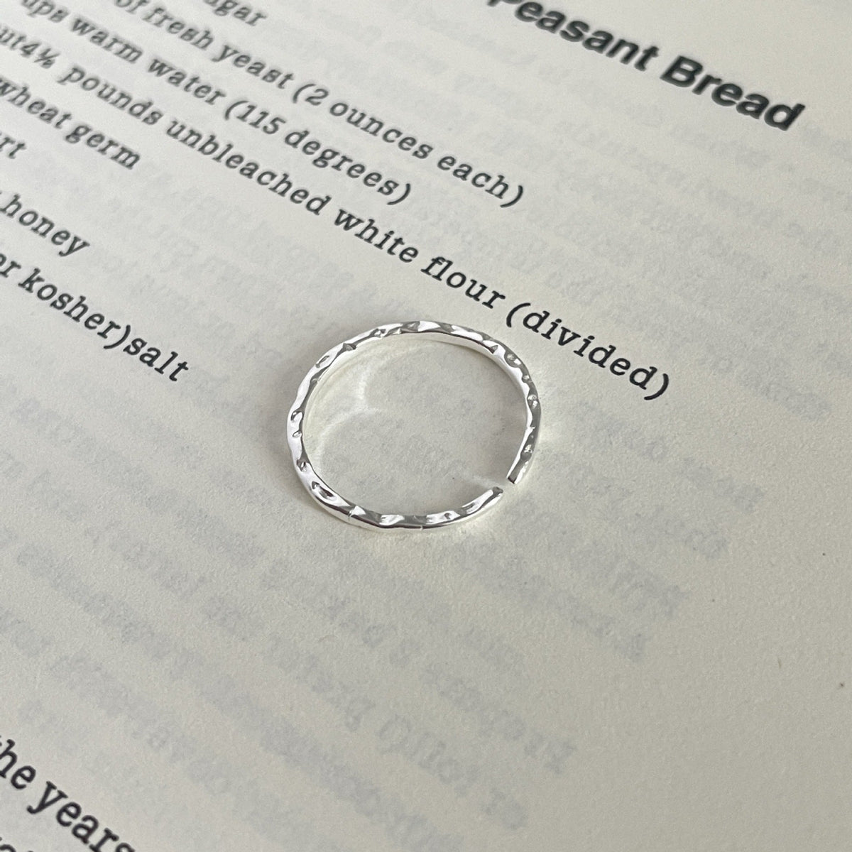 S925 sterling silver ring