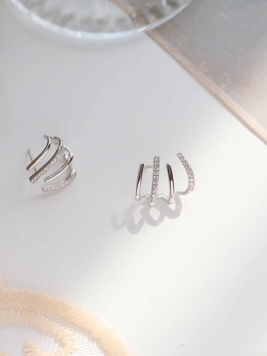 S925 sterling silver earrings