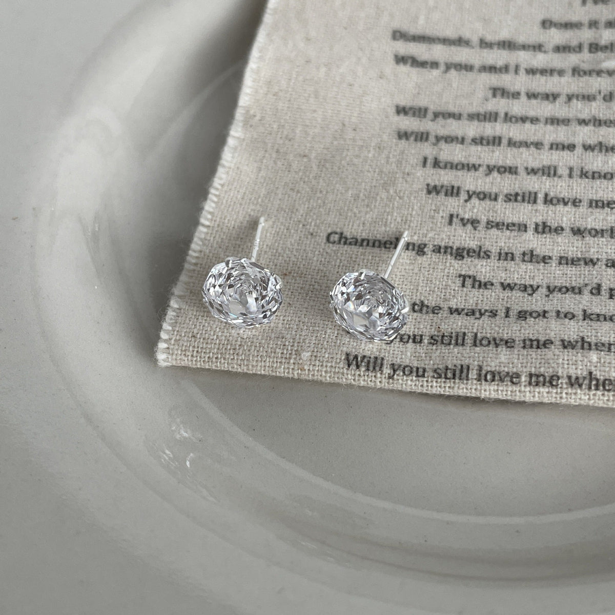 S925 sterling silver ear bone nail