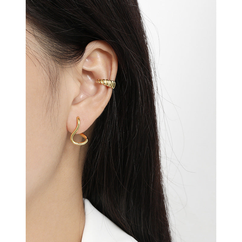 Infinity Symbol Hoop Earrings – image 4