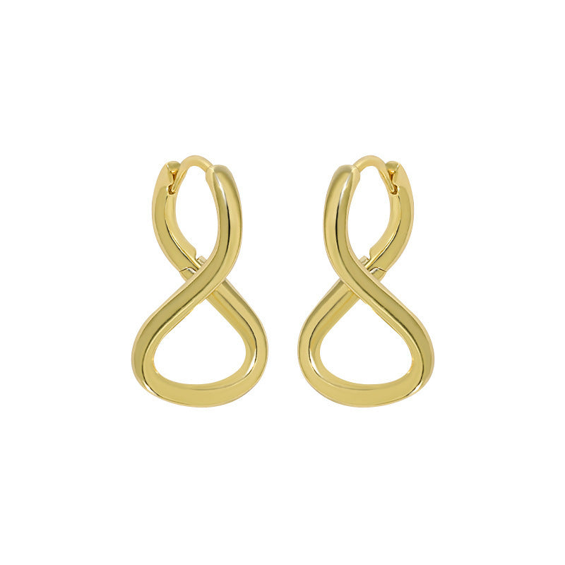 Infinity Symbol Hoop Earrings – image 6