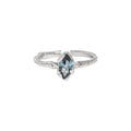 Blue Marquise CZ Ring – image 5