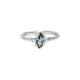 Rhodium Plated / US7 #opening adjustable