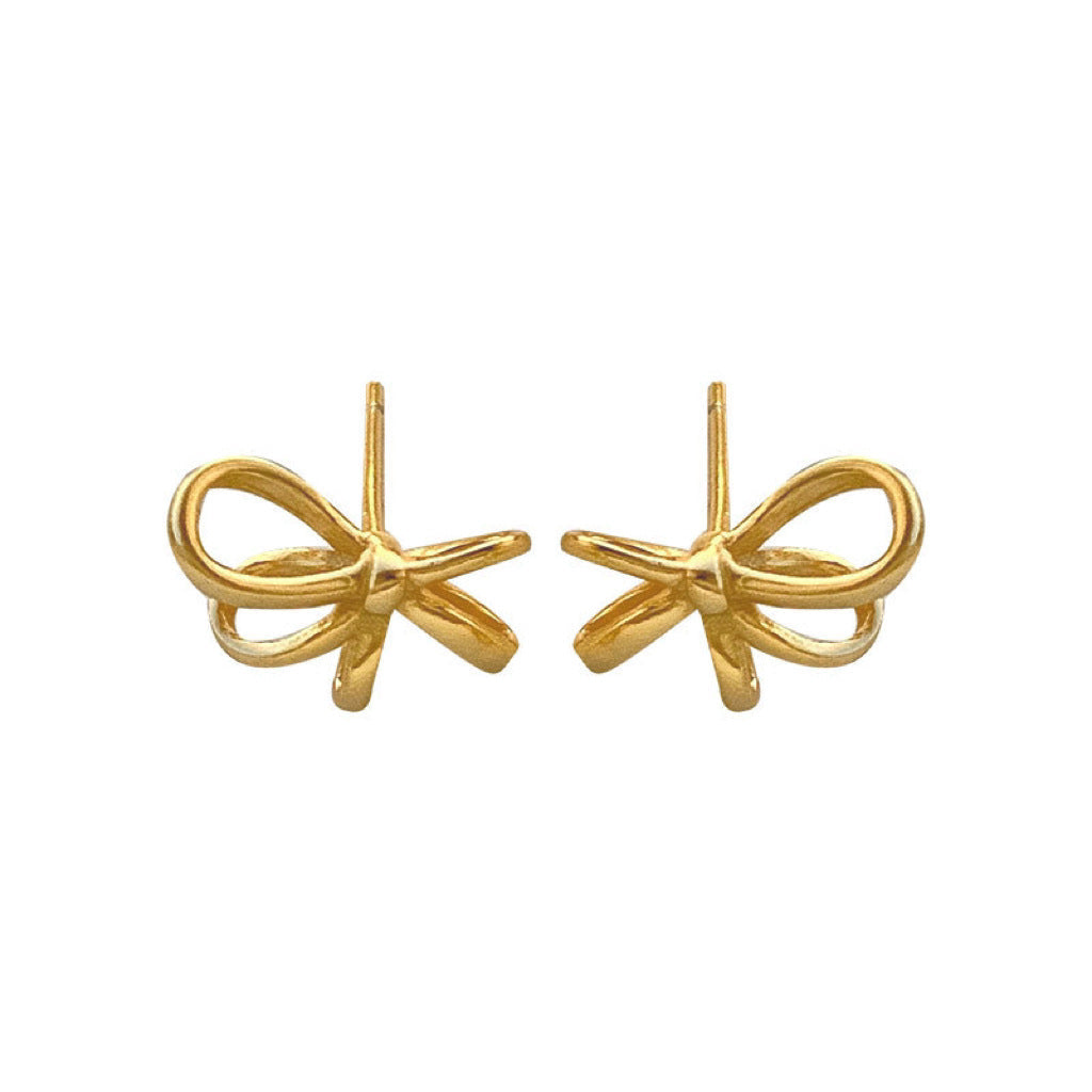 925 sterling silver bowkont earrings
