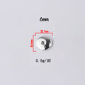 S925 Sterling Silver UFO-Style Earring Backs