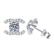 Silver / 5mm（0.5ct*2）