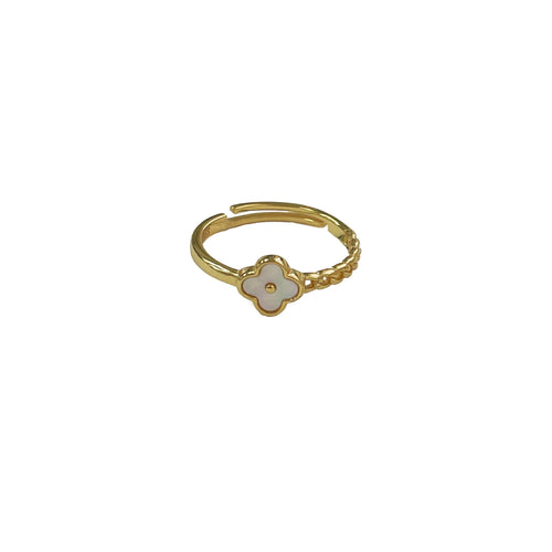 Four-Leaf Clover Ring