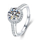 Silver / 0.5ct 5#
