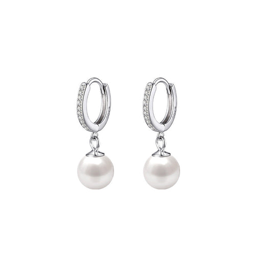 Imitation Pearl Ear Buckle