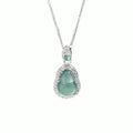 Jade Gourd Pendant Necklace