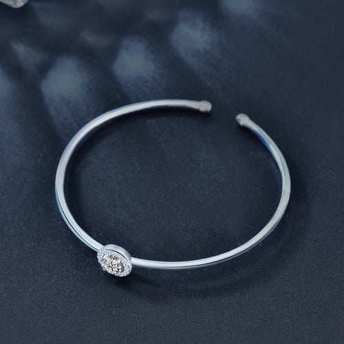 Open Cuff Moissanite Bracelet – wholesale moissanite jewelry