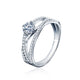 Silver / 0.5ct 5#