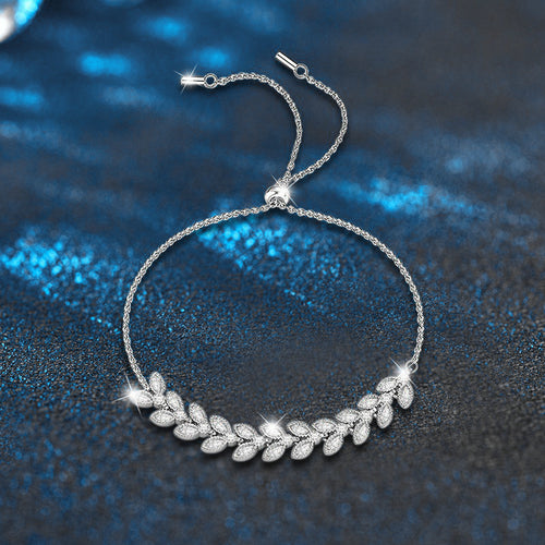 Moissanite Wheat Ear Bracelet – moissanite wholesale