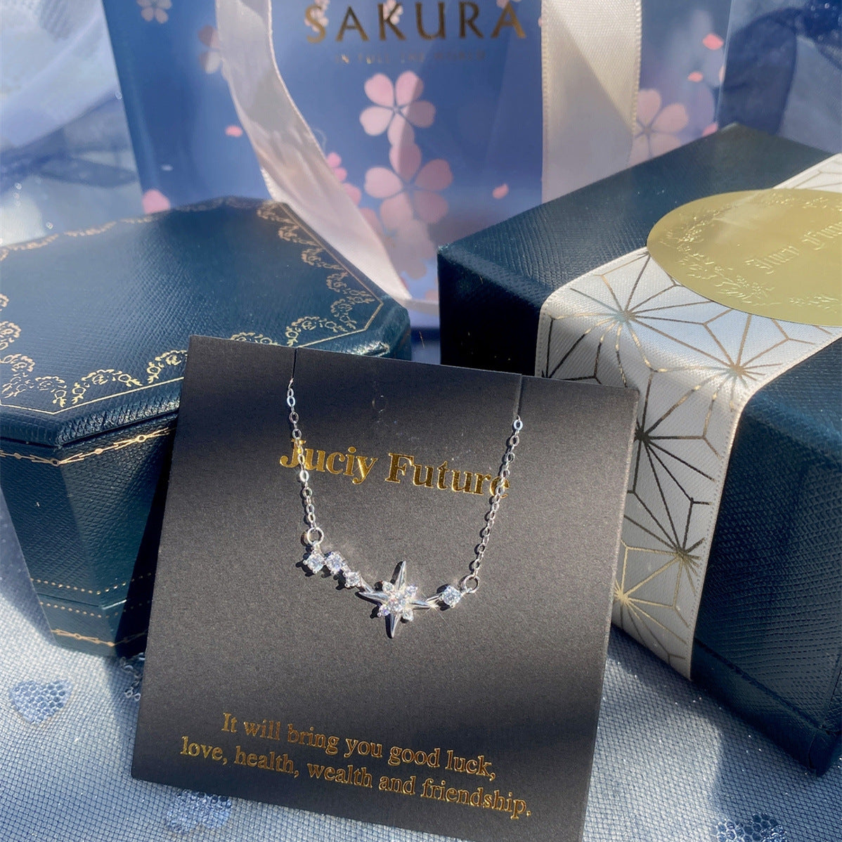 2.6cm Zircon Pendant Necklace – image 4