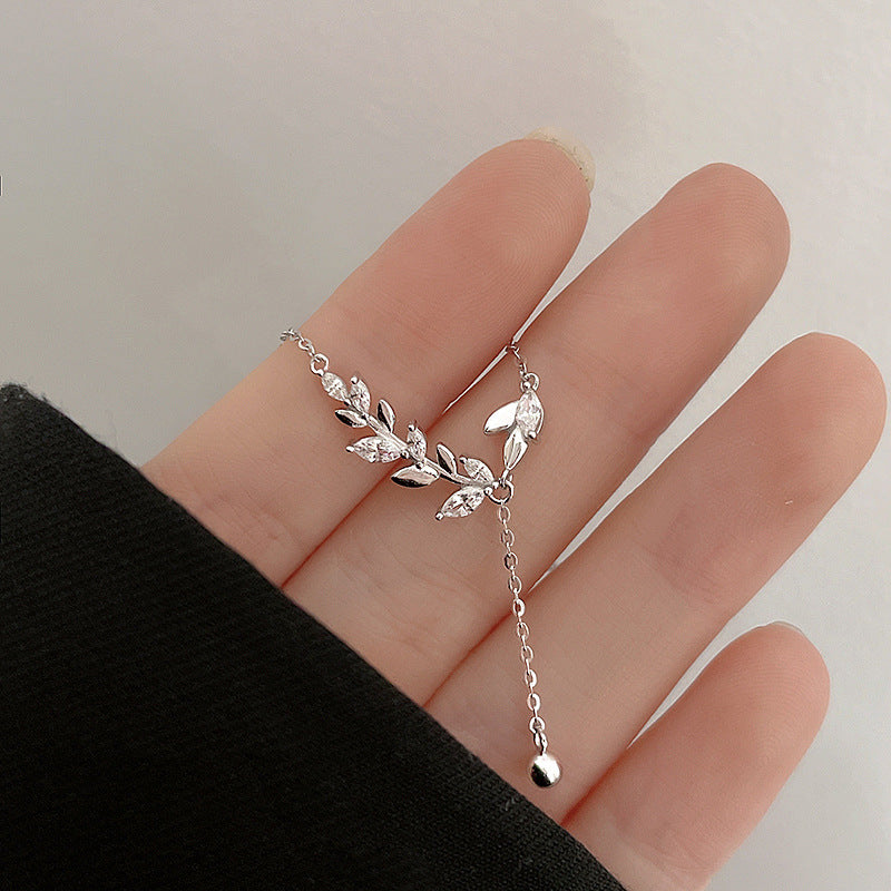 Wheat Pendant Necklace – wholesale silver necklaces