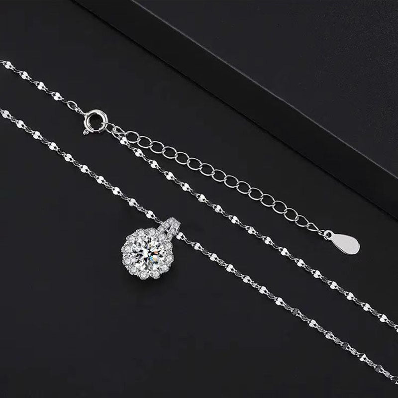 Zircon Pendant Necklace – image 4