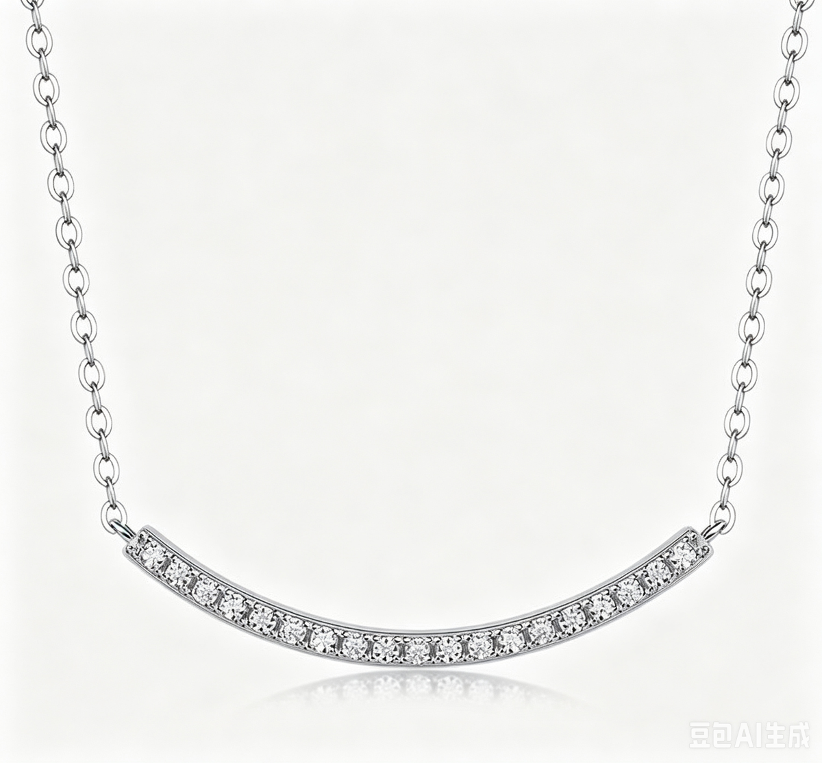 S925 Silver Moissanite Necklace