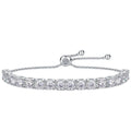 925 Silver Moissanite Tennis Bracelet