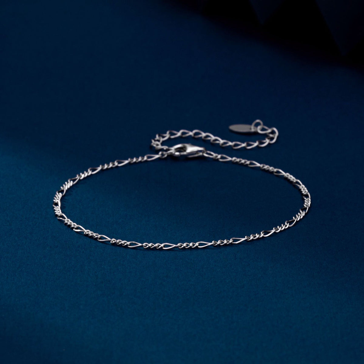 S925 Sterling Silver Diamond-Cut Bracelet