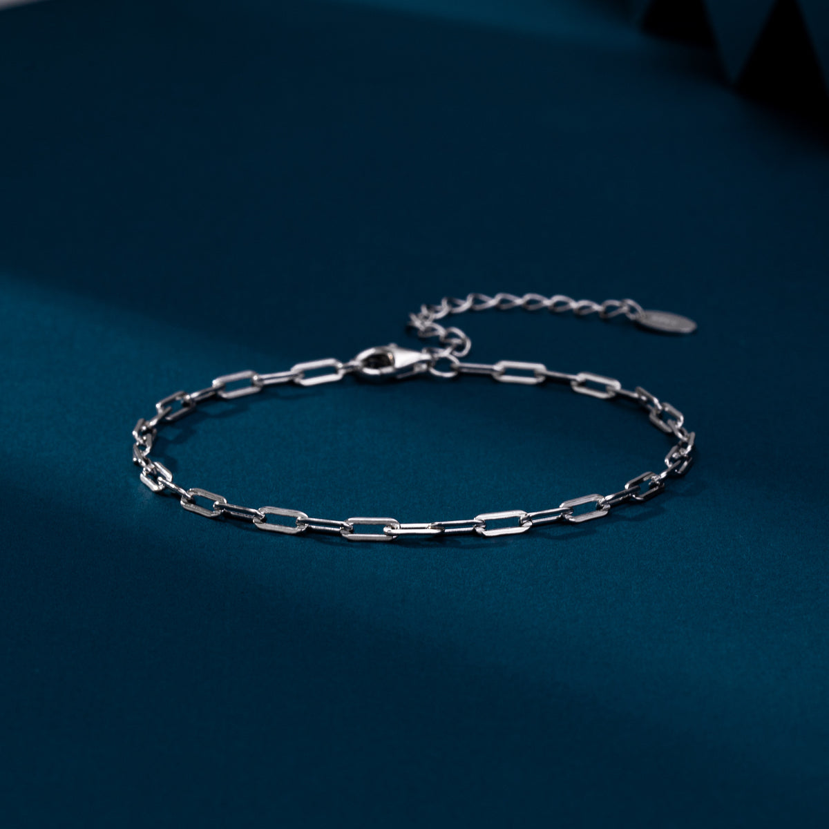 S925 Sterling Silver Cube Bracelet