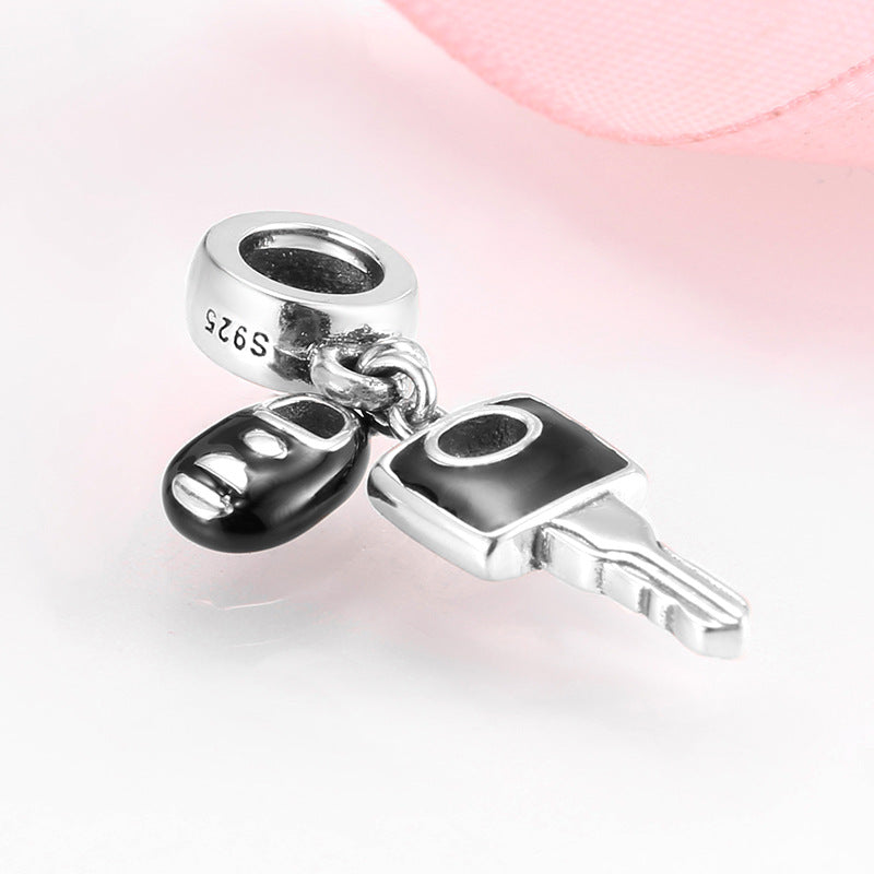 S925 Sterling Silver Key Creative Pendant