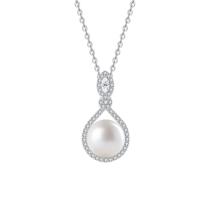 S925 Sterling Silver Moissanite Treasure Life Necklace