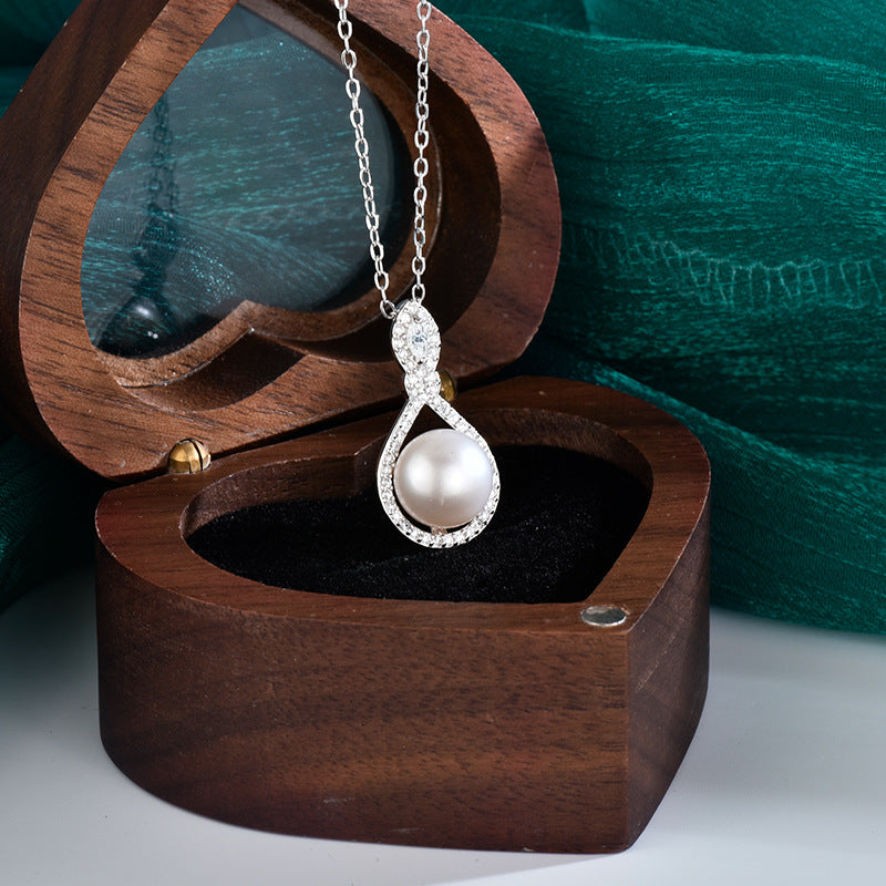S925 Sterling Silver Moissanite Treasure Life Necklace