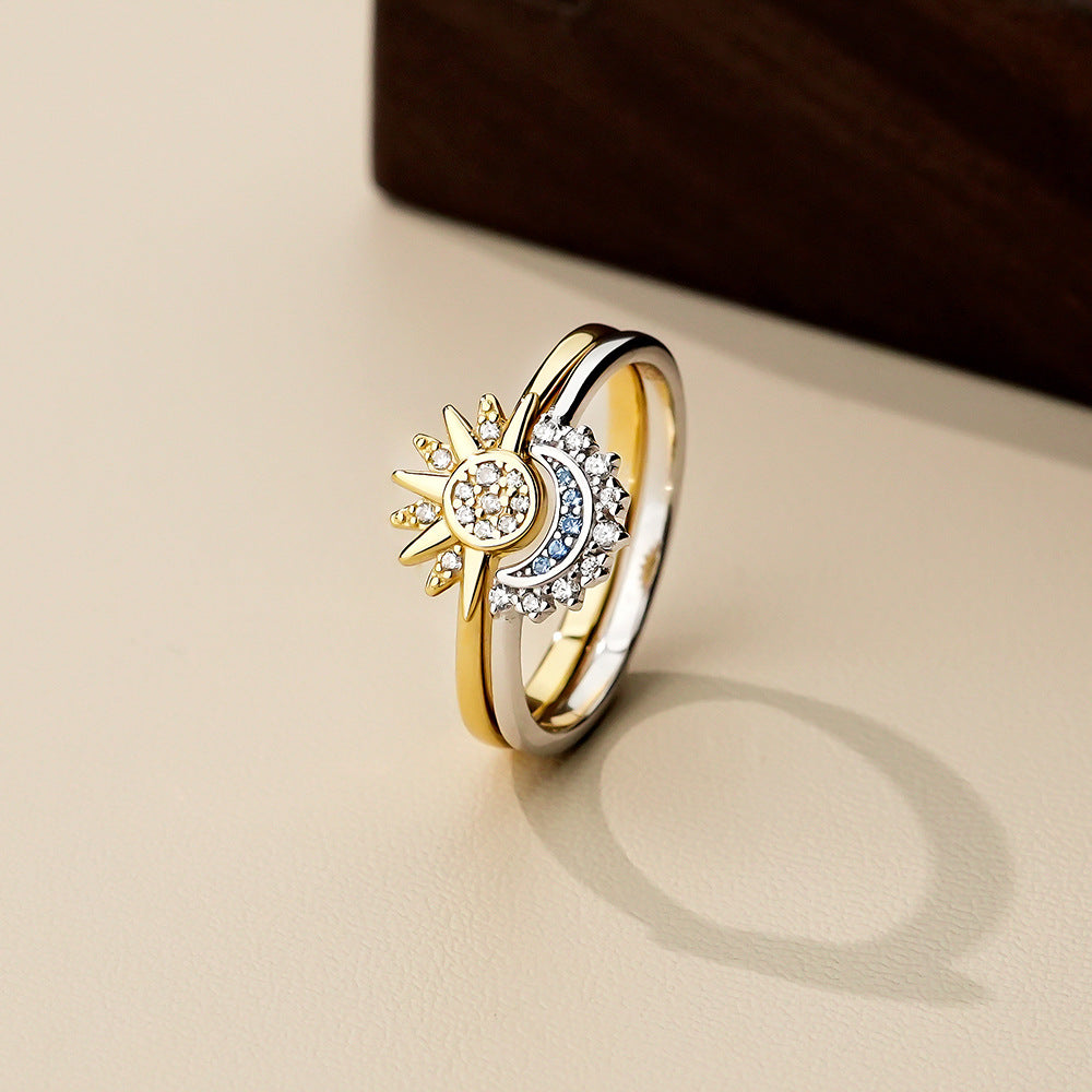 S925 Sterling Silver Micro-Pave Zircon Ring