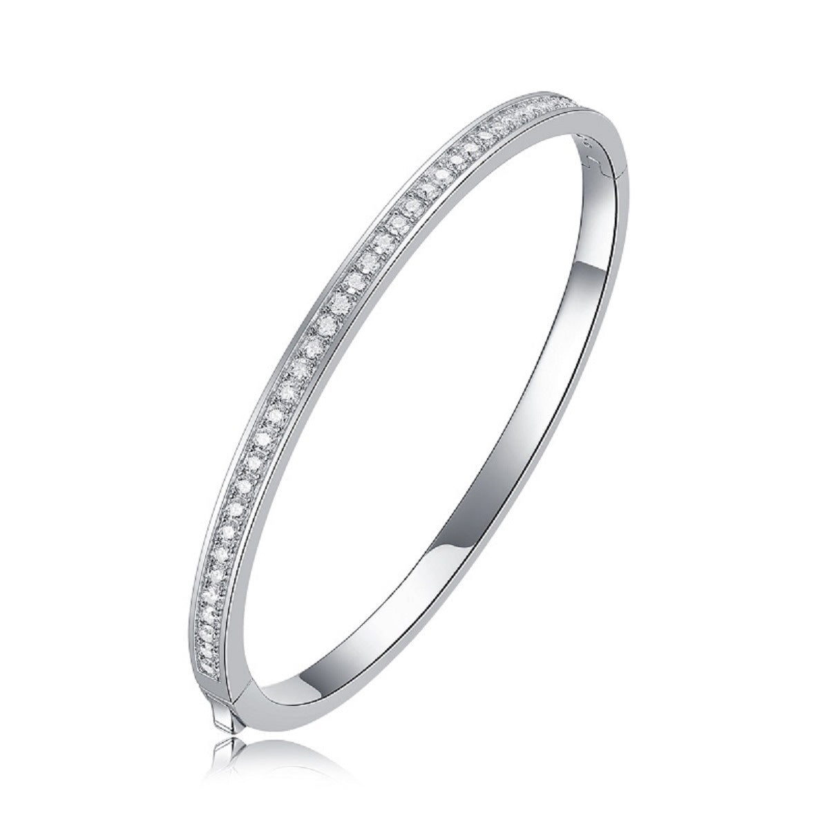 New S925 Silver Moissanite Bracelet