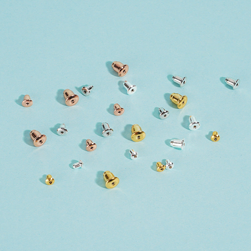 S925 sterling silver bullet ear plug anti-dropping accessories wholesale