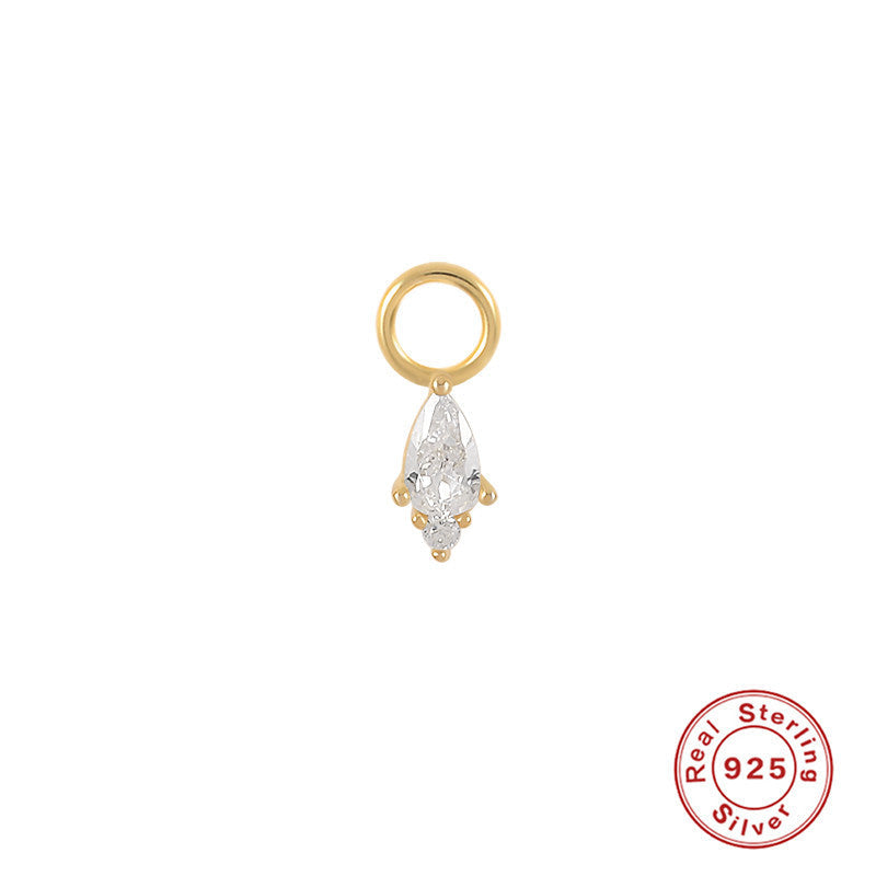 S925 Sterling Silver Earring/Pendant Component