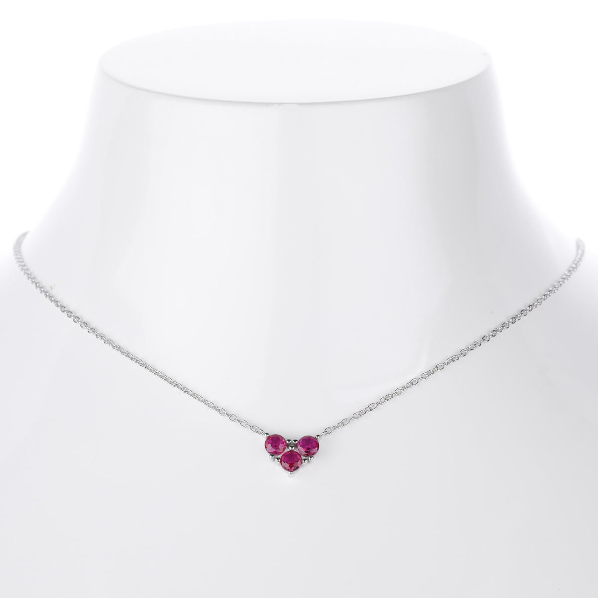 S925 Sterling Silver Niche Design Zirconia Necklace
