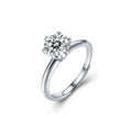 S925 Sterling Silver Moissanite Couple Rings