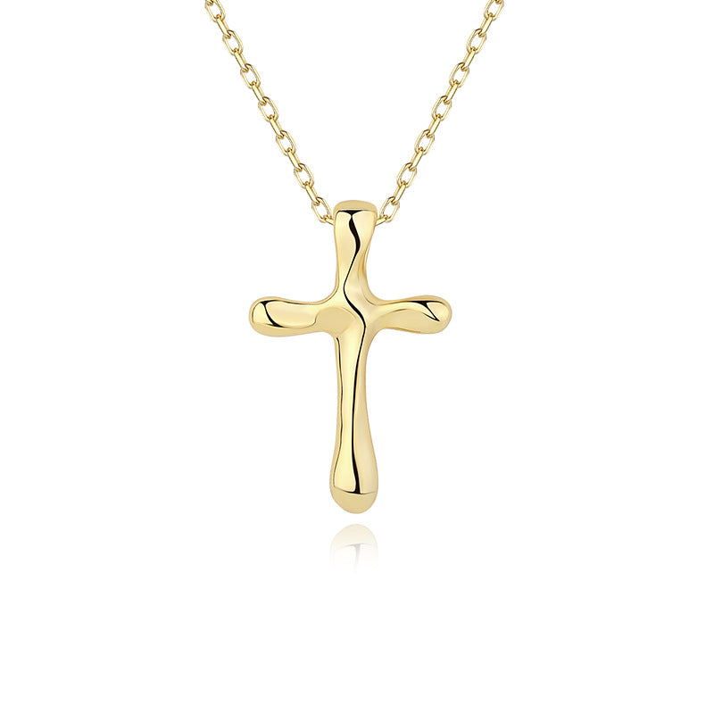 S925 Sterling Silver Cross Necklace