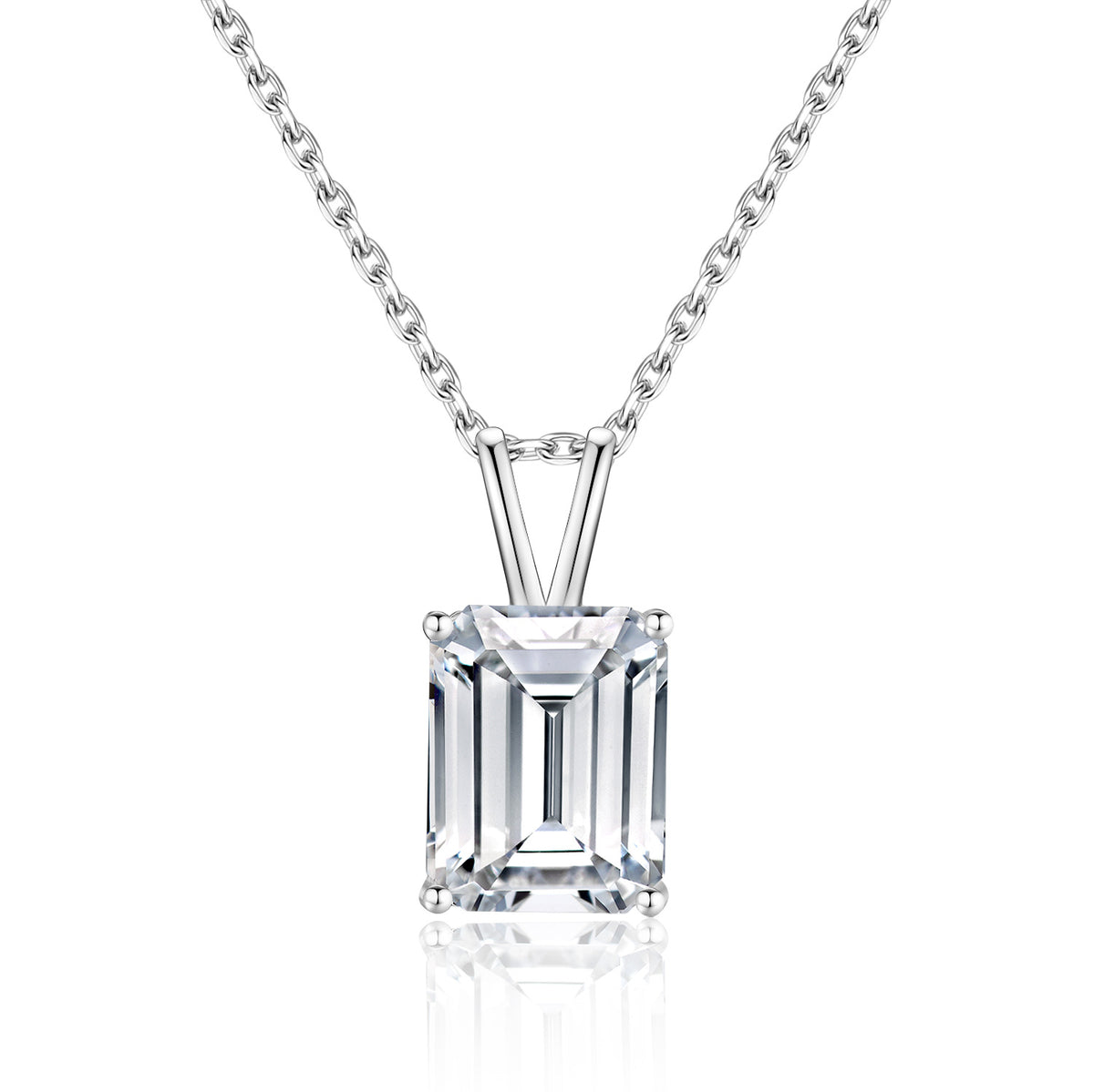 S925 Sterling Silver Moissanite Necklace