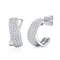 S925 Silver Moissanite Earrings