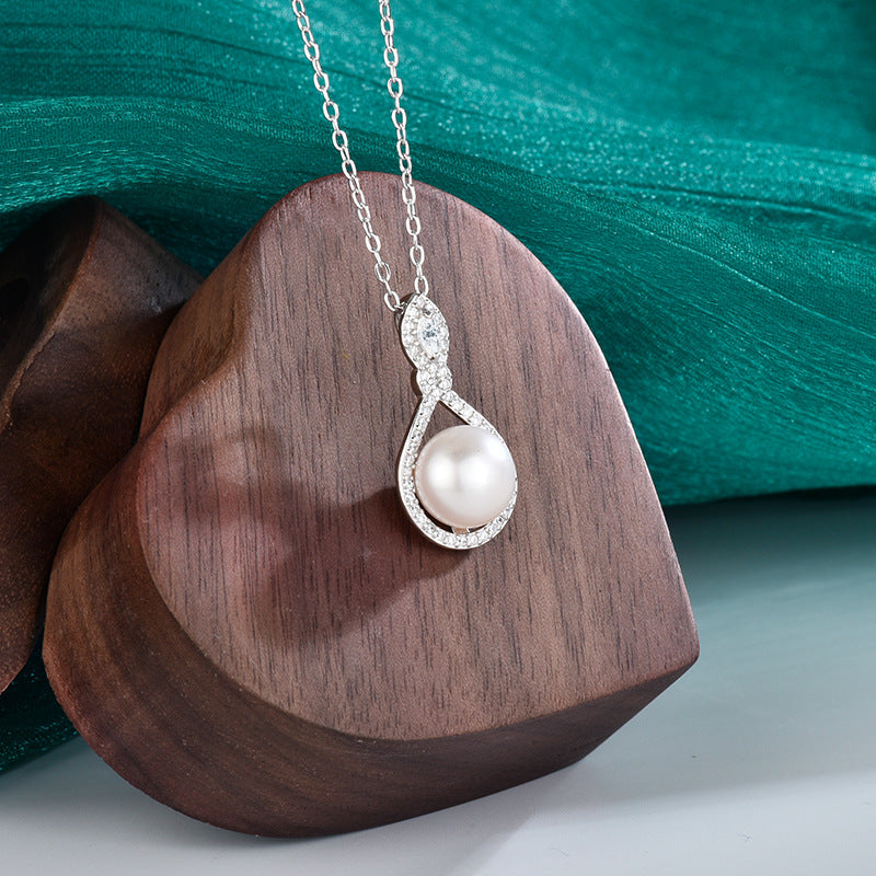 S925 Sterling Silver Moissanite Treasure Life Necklace
