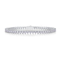 New S925 Sterling Silver Moissanite Bracelet
