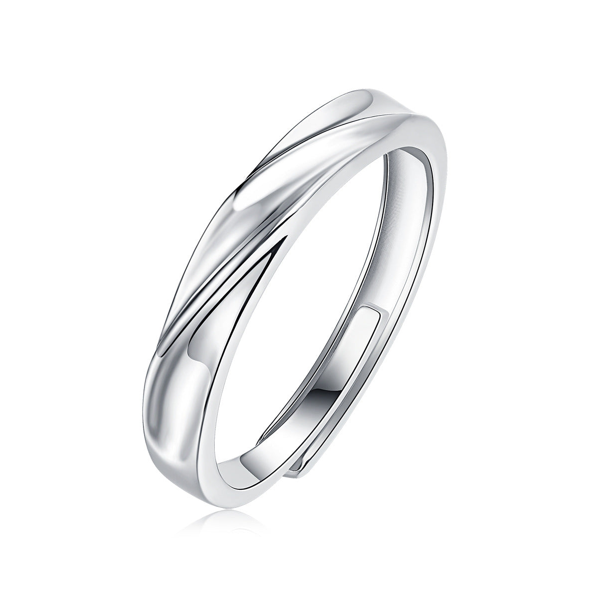 S925 Sterling Silver Moissanite Couple's Rings