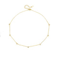 S925 Sterling Silver Gold Plated Star Zircon Inlaid Pendant Necklace