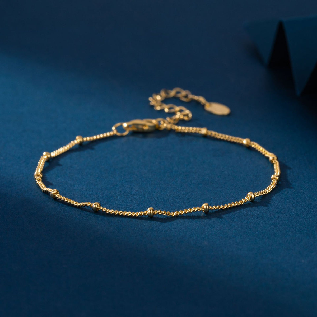 S925 Sterling Silver Small Bead Bracelet