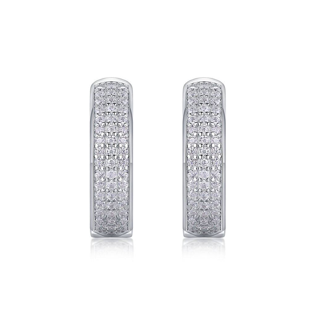 S925 Silver "Timeless" Moissanite Earrings