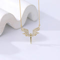 925 Sterling Silver Necklace Set with Zirconia