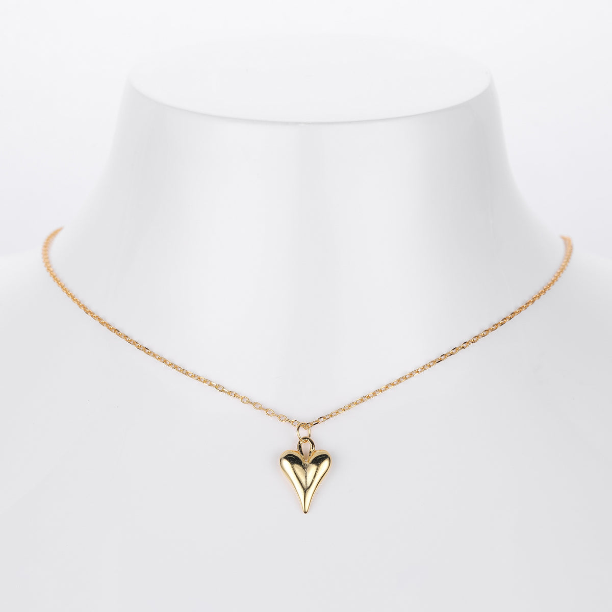 S925 Sterling Silver Heart Necklace