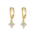 S925 Sterling Silver Earrings Set with Zirconia